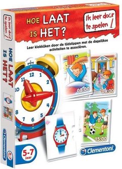 66499 Clementoni Hoe Laat Is het