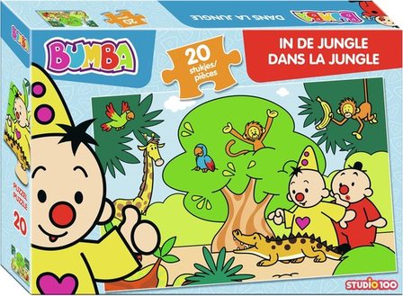 20442 Studio100 Puzzel Bumba In de jungle 20 Stukjes