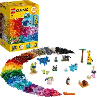 11011 LEGO Classic Stenen en Dieren