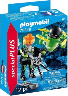 70248 PLAYMOBIL Special Plus Agent met drone