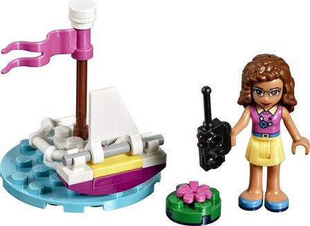 30403 LEGO Friends  Olivia&#039;s Afstandbestuurbare Boot (Polybag)