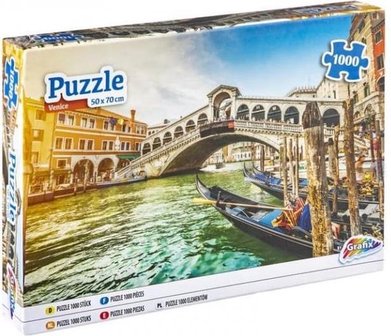 62556 Grafix Puzzel Veneti&euml; 1000 Stukjes