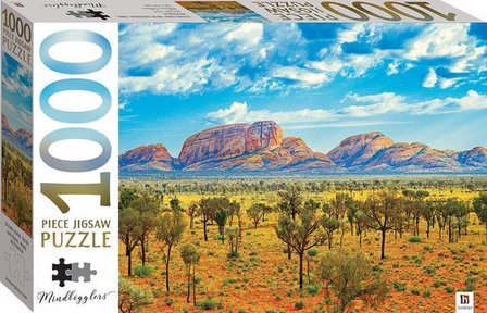 01346 Hinkler Puzzel Uluru-Kata Tjuta bergen Australi&euml; 1000 Stukjes
