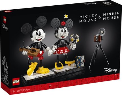 43179 LEGO Ideas Disney Mickey Mouse &amp; Minnie Mouse