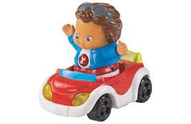 26030 Vtech Baby Toot-Toot Friends Cruise and Go Auto met Figuur + Licht en Geluid