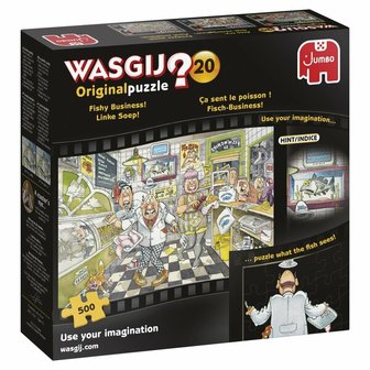 81854 Jumbo Puzzel Wasgij Original 20 Linke Soep! 500 stukjes