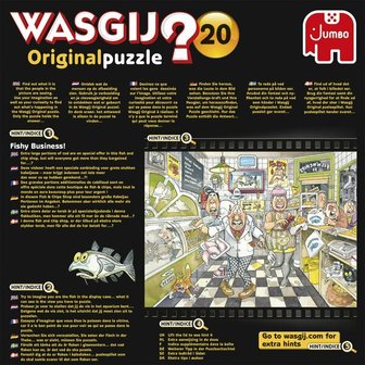 81854 Jumbo Puzzel Wasgij Original 20 Linke Soep! 500 stukjes