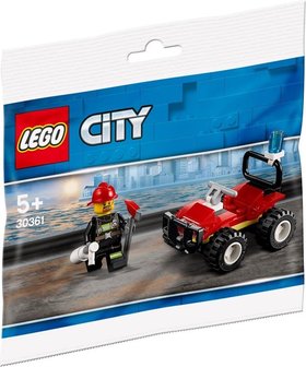 30361 LEGO City Brandweer Quad (Polybag)