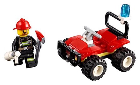 30361 LEGO City Brandweer Quad (Polybag)