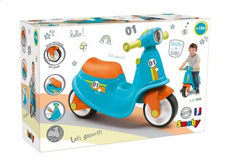 10012 Smoby Blauwe Loopscooter