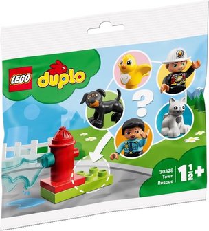 30328 LEGO Duplo Brandweer redding (Polybag)