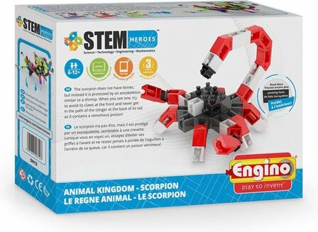 12 Engino Stem Heroes Schorpion