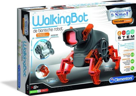 66882 Clementoni Wetenschap &amp; Spel Mijn Stappende Robot 