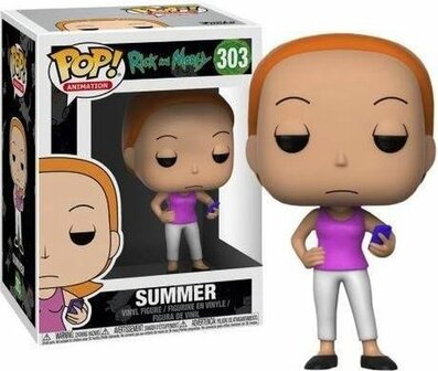 303 Funko Pop! Animation Rick And Morty Summer