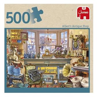 81893 Jumbo Puzzel  Albert&#039;s Antique Shop 500 Stukjes