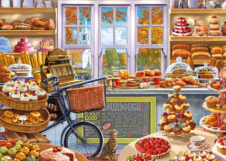 81892 Jumbo Puzzel Bella&#039;s Bakery Shop 500 Stukjes