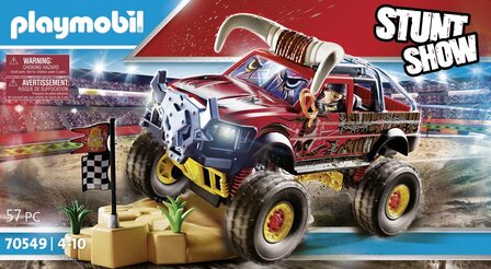 70549 PLAYMOBIL Stuntshow Monster Truck Met Hoorns