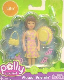 211962 Polly Pocket Flower Friends Lila