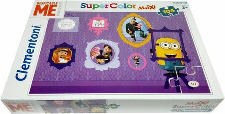 23657 Clementoni Puzzel Minions Verschrikkelijke Ikke 104 stukjes