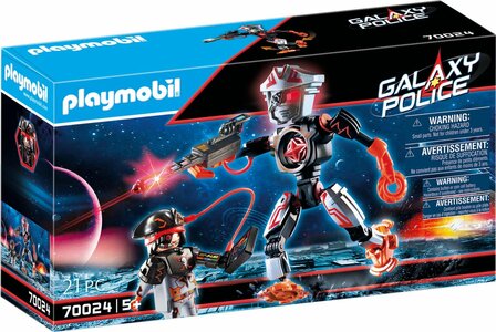 70024 PLAYMOBIL Galaxy Police Galaxy piratenrobot 