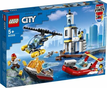 60308 LEGO City Kustpolitie En Brandmissie