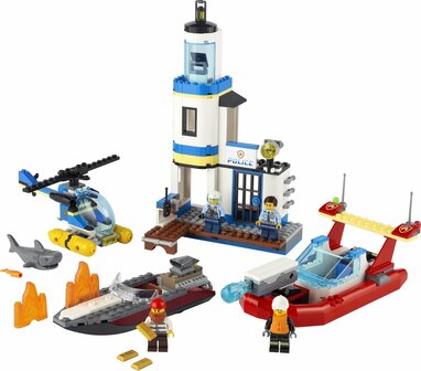 60308 LEGO City Kustpolitie En Brandmissie