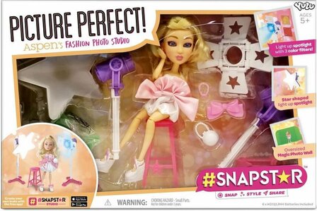 72304 YULU SNAPSTAR Aspen&#039;s Fashion Foto Studio Set inclusief Pop