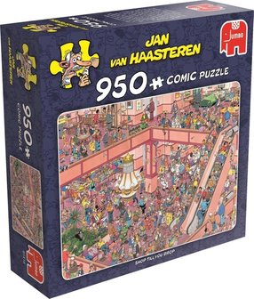 81416  Jumbo Puzzel Jan van Haasteren Shop Till You Drop 950 stukjes