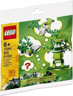 30564 LEGO Classic bouw je eigen groene monster of auto (Polybag)