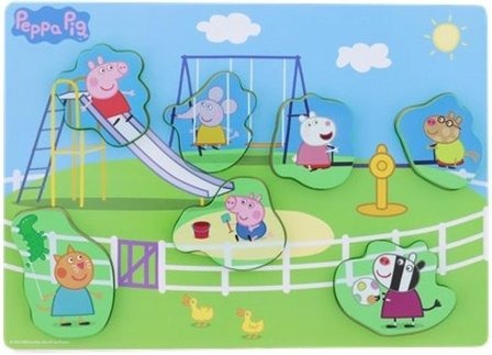 39261 Peppa Pig Houten Puzzel 7 delig