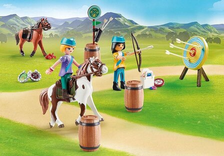 70331 PLAYMOBIL Spirit Boogschieten te paard