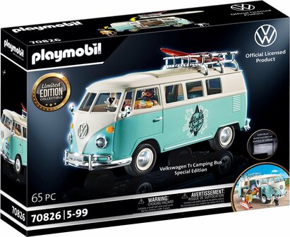 70826 PLAYMOBIL Special Edition Volkswagen T1 campingbus