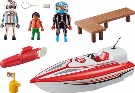 70744 PLAYMOBIL Sports &amp; Action Speedboot met onderwatermotor