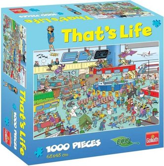 71420 Goliath Puzzel That&#039;s Life luchthaven 1000 stukjes