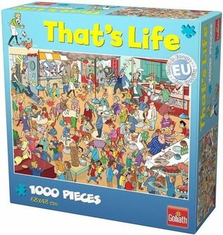 71421 Goliath Puzzel That&#039;s Life Lunchroom 1000 stukjes