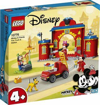 10776 LEGO Disney Mickey &amp; Friends Brandweerkazerne &amp; Auto