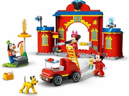 10776 LEGO Disney Mickey &amp; Friends Brandweerkazerne &amp; Auto