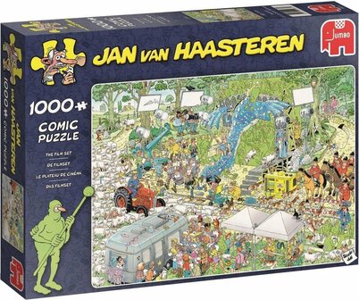 19074 Jumbo Puzzel Jan van Haasteren De Filmset 1000 Stukjes