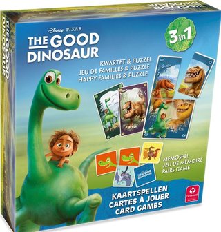 010132 Cartamundi The Good Dinosaur 3in1 Spel