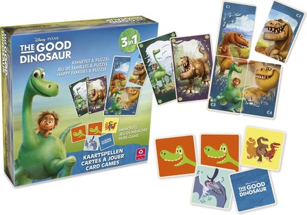 010132 Cartamundi The Good Dinosaur 3in1 Spel