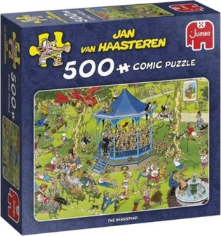 81846 Jumbo Puzzel Jan van Haasteren The Bandstand 500 stukjes