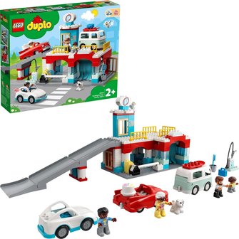 10948 LEGO DUPLO Parkeergarage en Wasstraat