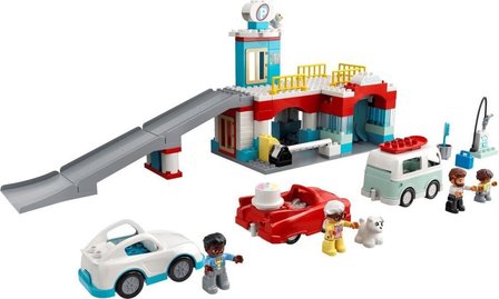 10948 LEGO DUPLO Parkeergarage en Wasstraat