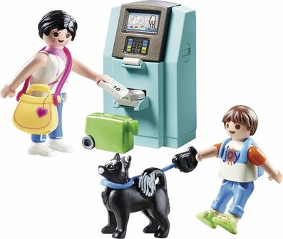 70439 PLAYMOBIL Family Fun Vakantiegangers met geldautomaat