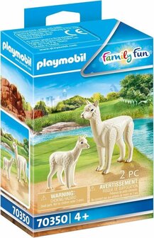 70350 PLAYMOBIL Family Fun Alpaca met baby
