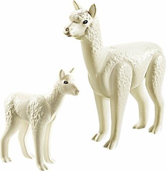 70350 PLAYMOBIL Family Fun Alpaca met baby