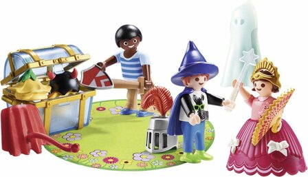 70283 PLAYMOBIL City Life Kinderen met verkleedkoffer