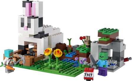 21181 LEGO Minecraft De Konijnenhoeve