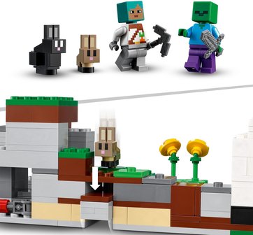 21181 LEGO Minecraft De Konijnenhoeve