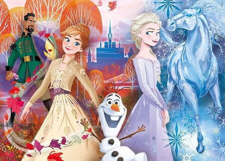 02416 Clementoni 4-in-1 Puzzel Disney Frozen 2   2x30 stukjes